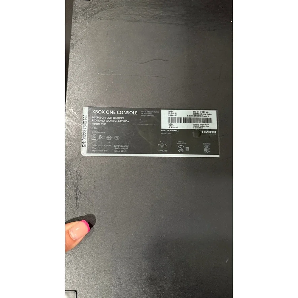 Microsoft xbox one